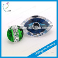 Charming Marqiuse Cut Mutil-color Cubic Zirconia Synthetic Evil Eye CZ Gemstone